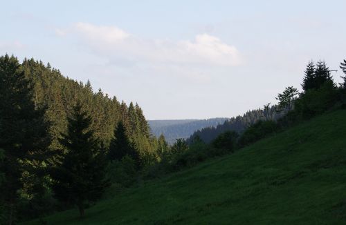 Sicht auf das Tal