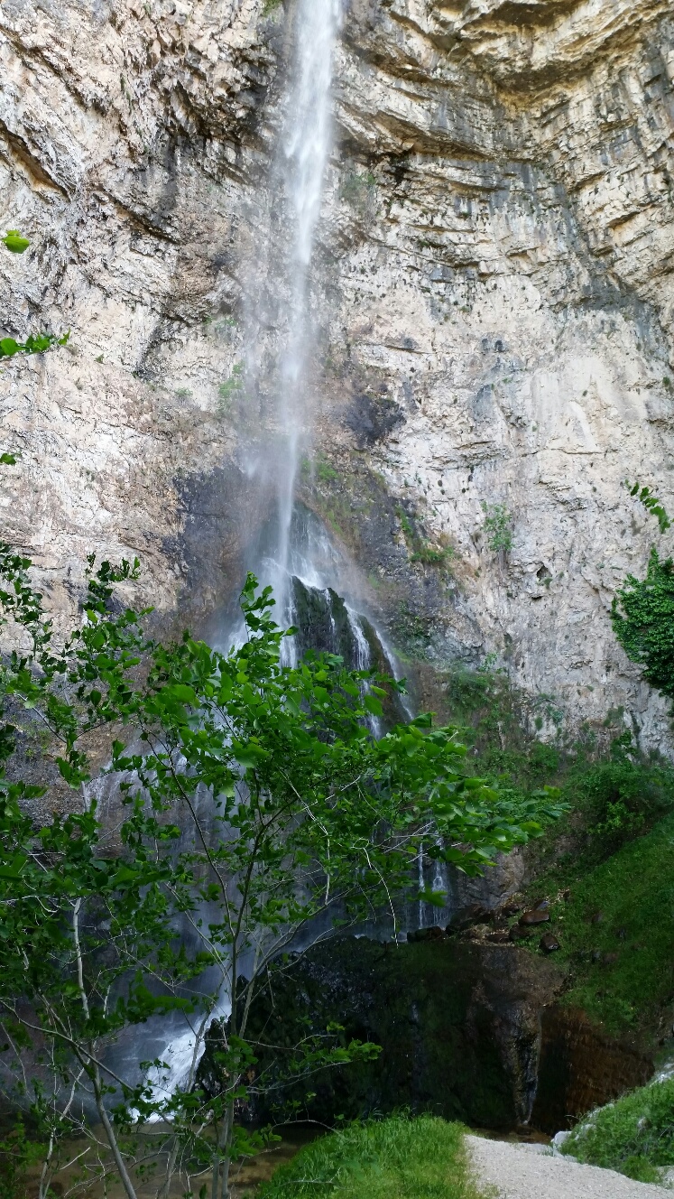 Wasserfall in Salurn 14. Mai