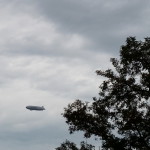 Zeppelin als Zeppelin - am Himmel in Konstanz