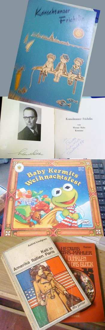 Bücher: Baby Kermit, Frichtlin, Kati