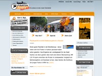 Webauftritt Piraten Aachen Startseite